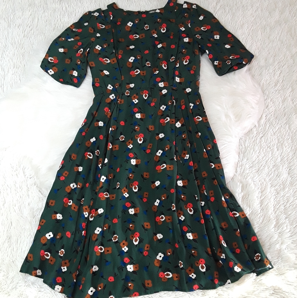 NWT Asos Maternity Green Floral Dress